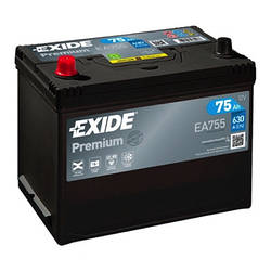 Автомобільний акумулятор EXIDE PREMIUM 75A (EA755) e