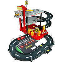 Игровой набор Bburago Гараж Ferrari (3 уровня, 2 машинки 1:43) (18-31204) ON, код: 7484101