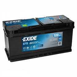 Автомобільний акумулятор EXIDE START-STOP EFB 100A (EL1000) e