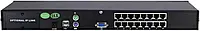 Комутатор консолей (KVM) Inter-Tech Kvm Ks-3116 - 1920 X 1080 Pixels Ethernet Lan Full Hd Rack Mounting Black