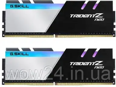 Пам'ять G.SKILL 32GB (2x16GB) DDR4 3200MHz CL14 TridentZ RGB Neo (F43200C14D32GTZN)