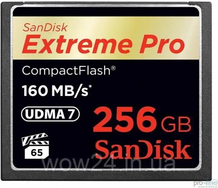Карта пам'яті SanDisk Extreme Pro CompactFlash 256GB UDMA7 (SDCFXPS-256G-X46)