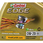 Castrol EDGE C5 0W-20 4 л, (15CC95) моторна олива, фото 2