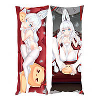 Подушка обнимашка дакимакура Kasumi Ле Малин Лазурный путь Azur Lane 120x40см (22194) Bioworl XE, код: 8235497