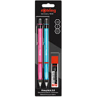 Карандаш механический Rotring Drawing VISUCLICK Blue + Pink PCL 0,5 + Грифели 0,5мм HB (24) (R2102712) e