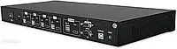 Комутатор консолей (KVM) Lindy - 3840 X 2160 Pixels 4K Ultra Hd Rack Mounting 1U Black (32329)