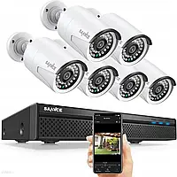 Sannce System Cctv 8Ch 1080P Fhd Poe Sen48Pbe0V266Bev1Pop