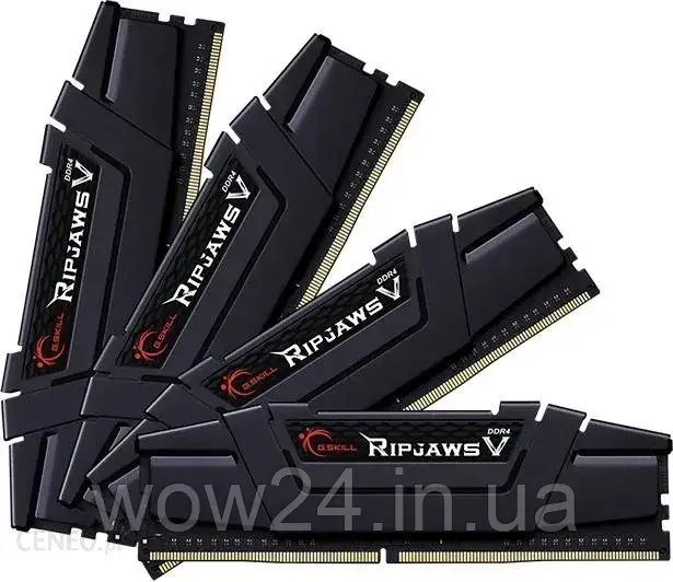 Пам'ять G.SKILL Ripjaws V 128GB (4x32GB) DDR4 3200MHz CL16 DIMM (F43200C16Q128GVK)