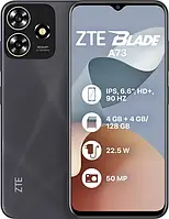 Смартфон мобільний телефон ZTE Blade A73 4/128GB Black