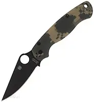 Spyderco Nóż Składany Para Military 2 G-10 Digital Camo Black Blade C81Gpcmobk2 Digital Camo Czarny