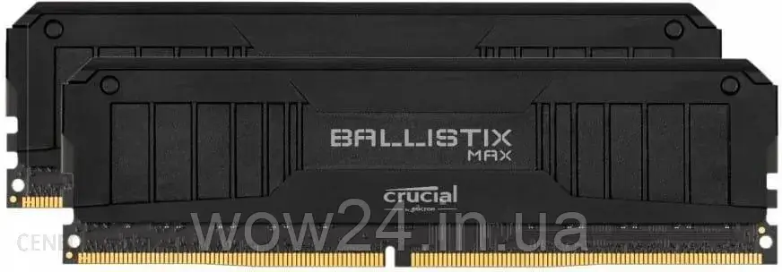 Пам'ять Crucial 16GB (2x8GB) 5100MHz CL19 Ballistix Max Black (BLM2K8G51C19U4B)
