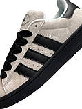 Жіночі кросівки Adidas Campus PRM Light Gray Black, фото 10