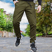 Брюки карго мужские хаки брюки весенние стильные модные молодежные демисезонные повседневные весна осень XXL