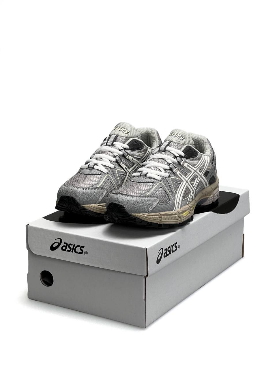 Жіночі кросівки Asics Gel-Kahana 8 Gray White (Сірі) Взуття Асікс Гель Кахана 8 повсякденні шкіра текстиль демісезон, фото 1