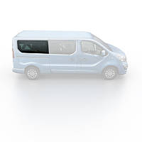 Бокове скло Renault Trafic (2014-2019) Заднє салонне Праве на Довгу базу (Рено Трафік)