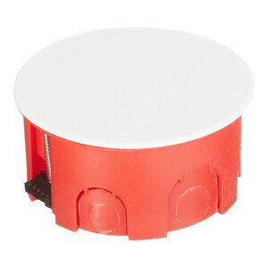 Коробка розгалужувальна з кришкою (гіпсокартон) d120х50, фото 1