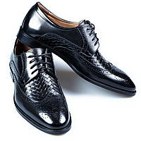 Чоловічі туфлі дербі Істборн TANNER 40 Чорні XE, код: 2630510