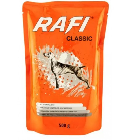 Консервований корм для собак Rafi Classic 500 г