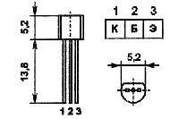 Транзістор КТ316ВМ