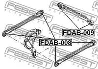 Сайлентблок продольной тяги FORD MONDEO III 00-07 зад. мост низ (Выр-во F, FEBEST (FDAB009)