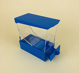 Диспенсер для ватних валиків, висувний