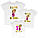 Святковий набір сімейних футболок Family Look  до Дня Народження, для хлопчика, дівчинки, жіночі та чоловічі, від 86см до 3XL, фото 7