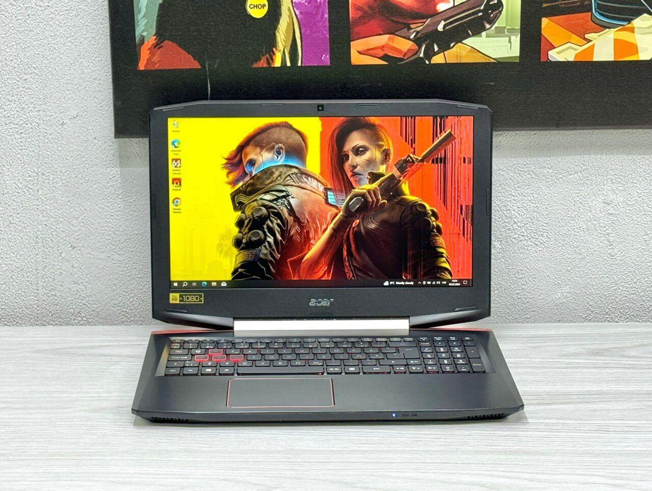 Б/в Ігровий ноутбук Acer Aspire VX5-591G 15.6" 1920x1080| i5-7300HQ| 16GB RAM| 256GB SSD| GTX 1050 Ti 4GB