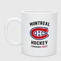 Кружка з принтом  хамелеон Montreal Canadiens