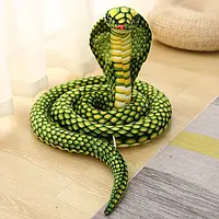 Мягкая игрушка Змея Кобра 80см