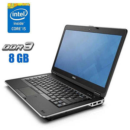 Ноутбук Dell Latitude E6440/ 14" (1600x900)/ Core i5-4300M/ 8 GB RAM/ 240 GB SSD/ HD Graphic 4600, фото 1