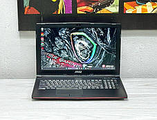Ігровий ноутбук MSI GP62/ 15.6" 1920x1080/ i7-7700HQ/ 16GB RAM/ 128GB SSD+1000GB HDD/ GTX 1060 3GB, фото 2