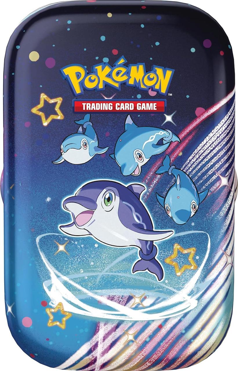 Pokemon Карти колекціонера Pokémon у металевій коробці TCG Scarlet & Violet Paldean Fates Mini Tin-Finizen