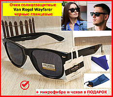 Сонцезахисні окуляри Ray Ban Wayfarer — глянсові