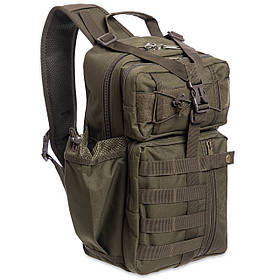 Рюкзак тактичний патрульний однолямковий V-20л SILVER KNIGHT TY-5386 оливковий (42х25х20 см)
