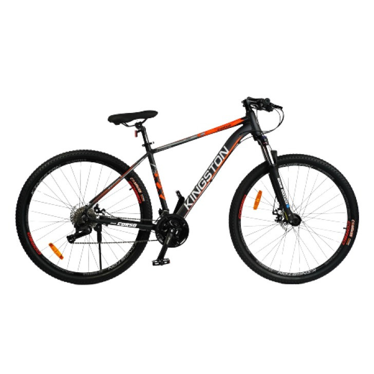 Спортивний велосипед 29 дюймів (рама 19", 27 швидкостей, 75% збирання, L-TWOO) Corso Kingston KN-29195 Чорний