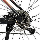 Спортивний велосипед 29 дюймів (рама 19", 27 швидкостей, 75% збирання, L-TWOO) Corso Kingston KN-29195 Чорний, фото 5