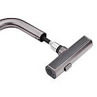 Мийка Kroner Schwarze 6350RHM PVD і змішувач для кухні з висувним виливом Kroner — PVD03918, фото 9