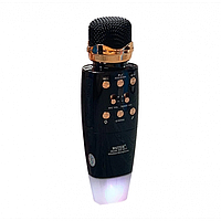Караоке микрофон + беспроводная портативная колонка 2 в 1 Bluetooth Wster WS-2011 Черный Im_449
