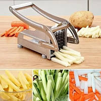 Аппарат для нарезания картошки фри металический LY Ручная кухонная овощерезка Измельчитель продуктов
