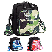 Сумка через плечо Bape 17×12,5×5 Зелёный