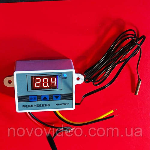 Терморегулятор цифровой XH-W3002 на 220В, 1.5 квт (-50...+110°C), с ...