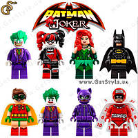 Набор фигурок Бэтмен и Джокер Batman & Joker Set 8 шт