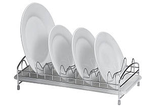 Сушарка для посуду Lemax з піддоном, неіржавка сталь (LF-368 S/S)