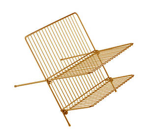 Сушарка Lemax для посуду настільна LF-137 А СА антична мідь