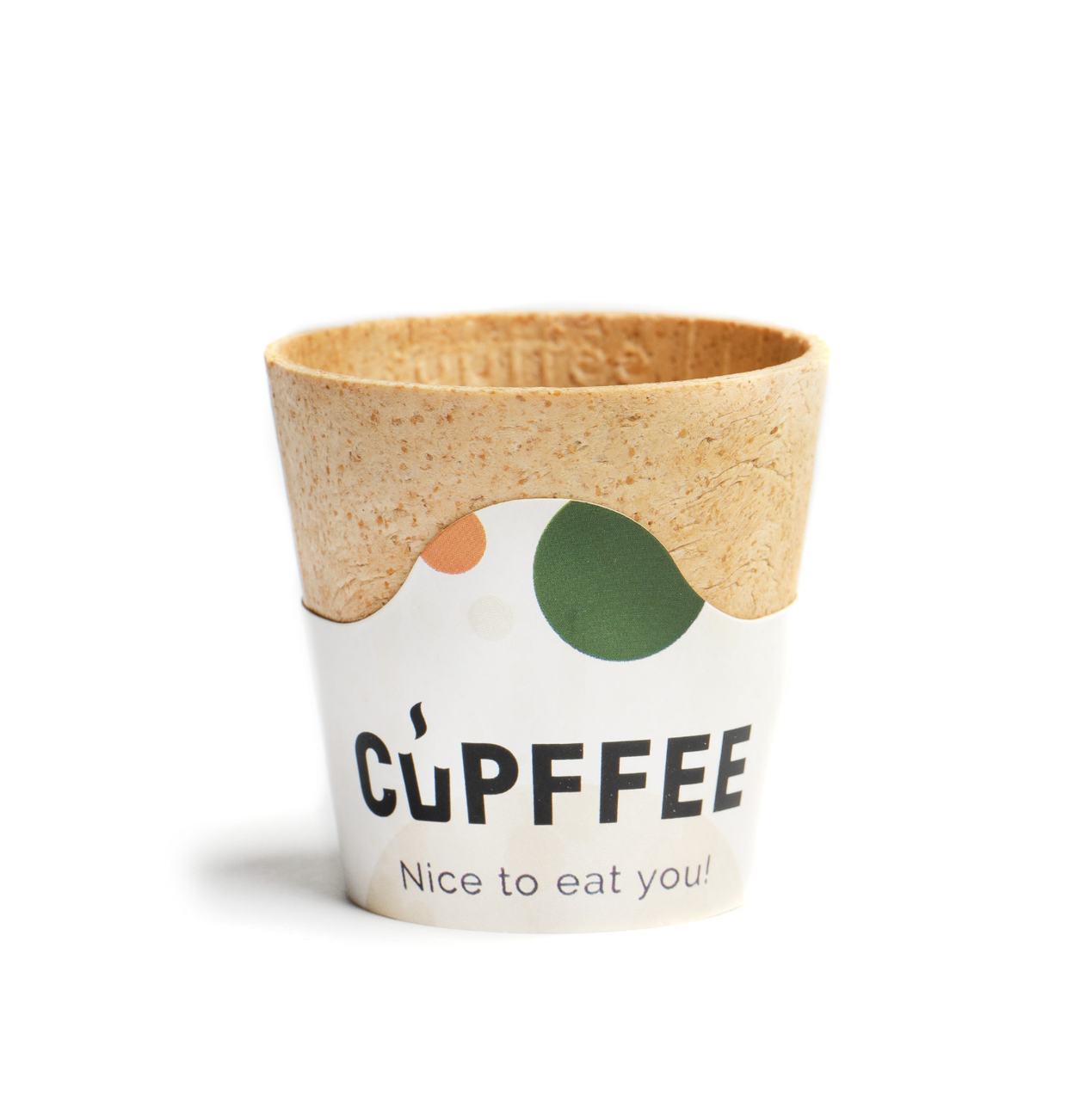 Їстівний вафельний стаканчик CUPFFEE для кави та напоїв 220 мл 12шт