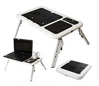 Складной столик-подставка для ноутбука с кулером E-table LD09