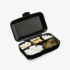 Таблетниця Optimum Nutrition Pill Box (Black/Gold)