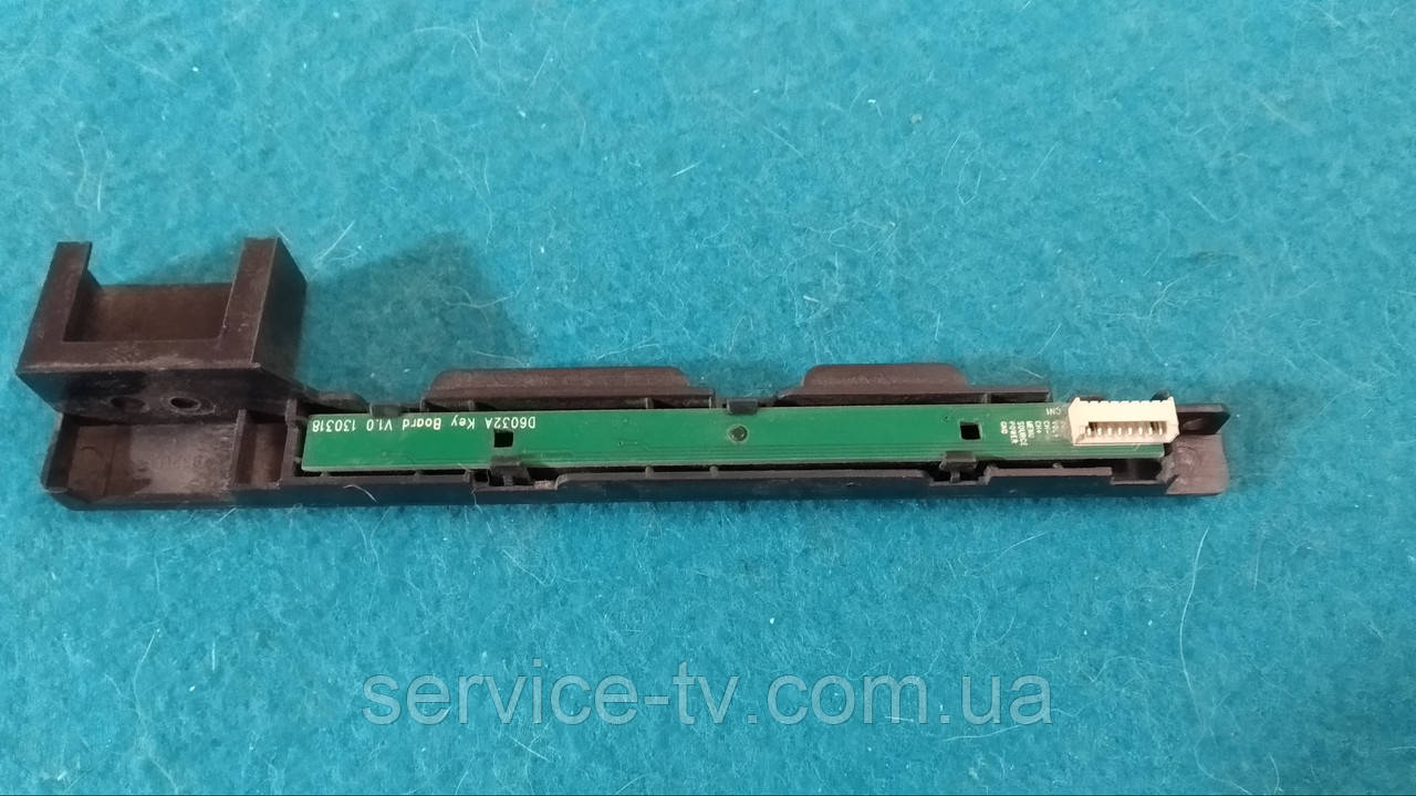 Модуль керування й індикації D6032 Key Board V1.0 від телевізора Bravis LED-DH3225BH, фото 1