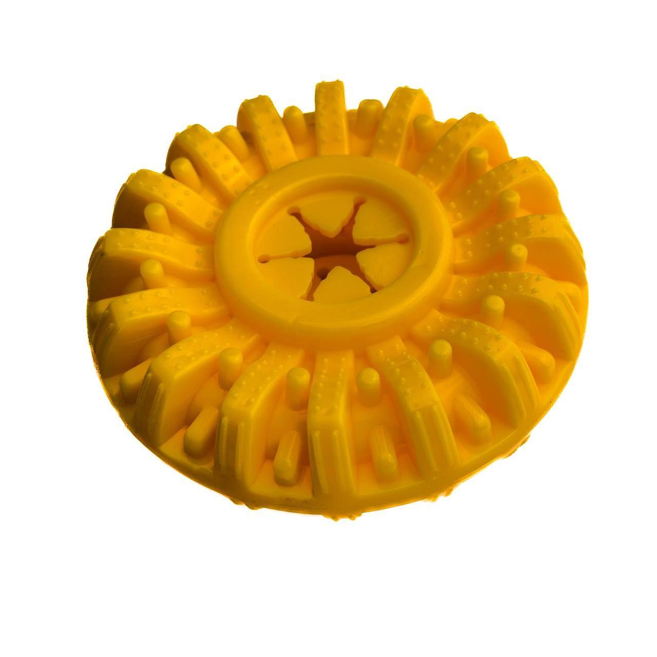 Жувальна іграшка колесо для собак помаранчевий