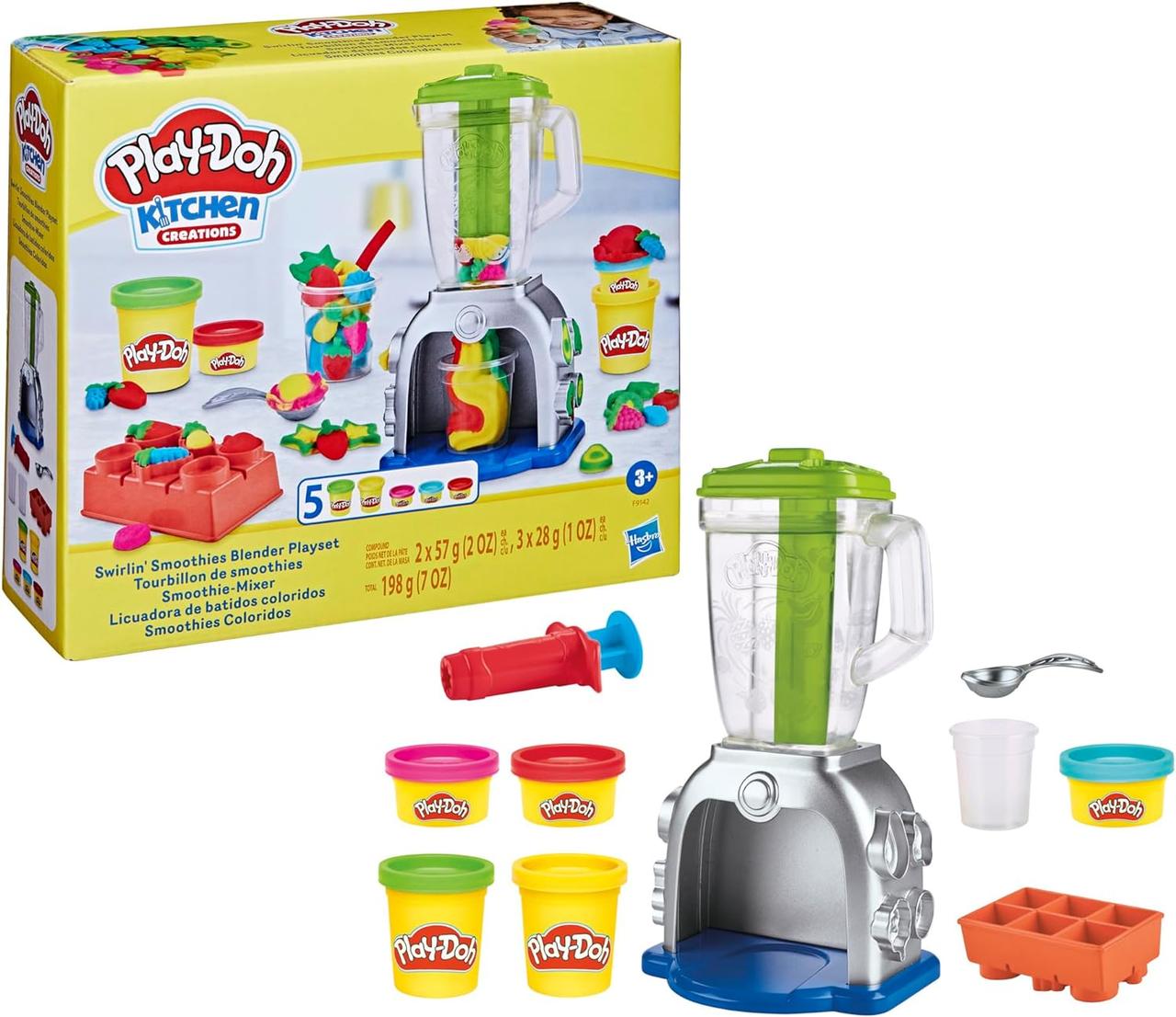 Ігровий набір для ліплення пластилін Play-Doh Блендер для смузі F9142 Hasbro